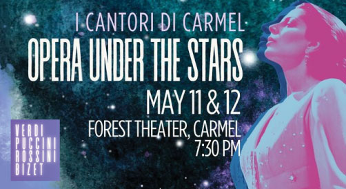 I Cantori Opera Under the Stars May 11 and 12 2024 Outdoor Forest Theater