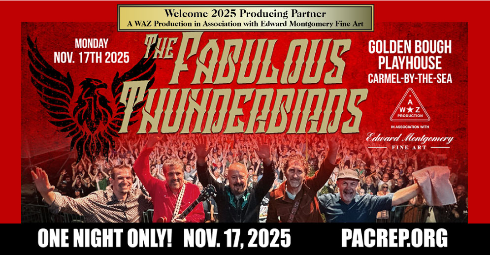 AWZ in Association with Edward Montgomery Fine Arts present The Fabulous Thunderbirds at Founders Theatre of the Golden Bough Playhouse on Nov. 17, 2025