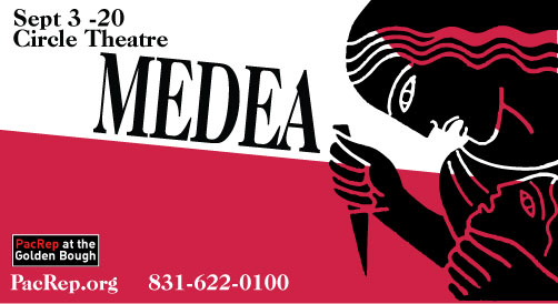 PacRep presents Medea, at the Circle Theatre in the Golden Bough Playhouse, Sept 3 - 20, 2026