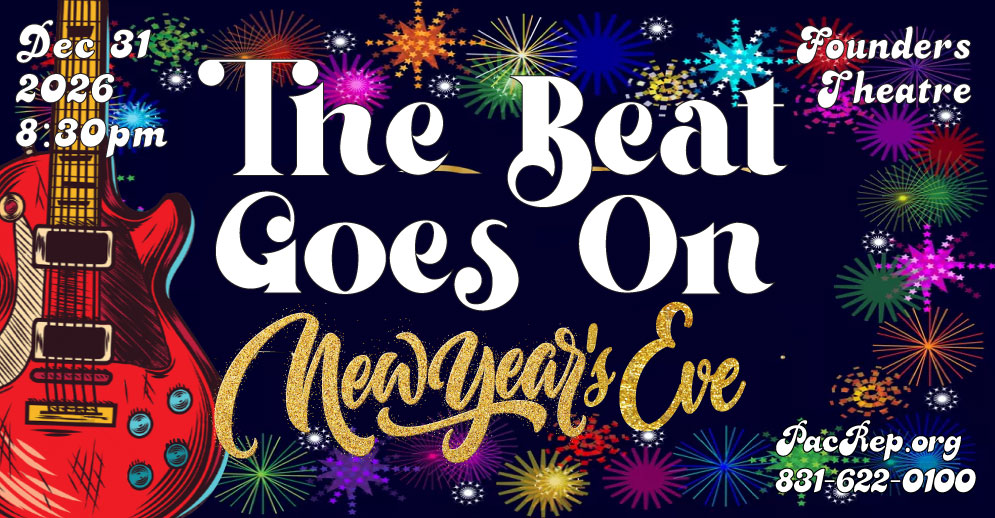 New Years Eve Bash featuring The Beat Goes On Hosted by Sonny and Cher Hits from the 70's Dec 31, 2026, at 8:30pm at Founders Theatre in the Golden Bough Playhouse in Carmel by the Sea, CA