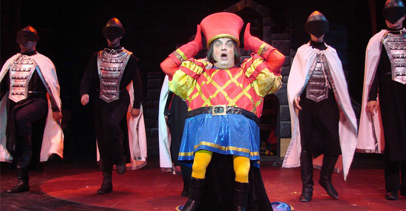PacRep's production of Shrek the Musical in 2021