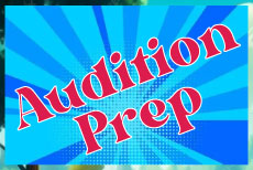 AUDITION PREP: Instructors: Caitlin Papp •  Fee $140 DATES: M-F: 6/29 - 7/3     TIME: 10:00A - 12:00P GRADES: 2 - 12   M-F: 7/20 - 7/24   TIME: 3:30P - 5:30P   GRADES: 2 - 12