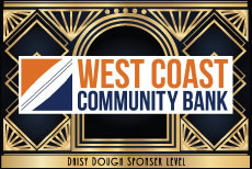 West Coast Community Bank - 2026 Prohibition at the Playhouse Sponsor